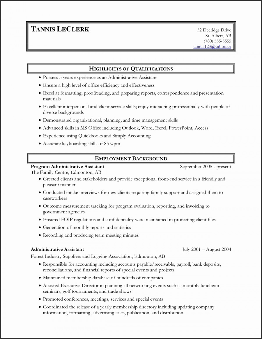 resume templates administrative assistant resume template microsoft