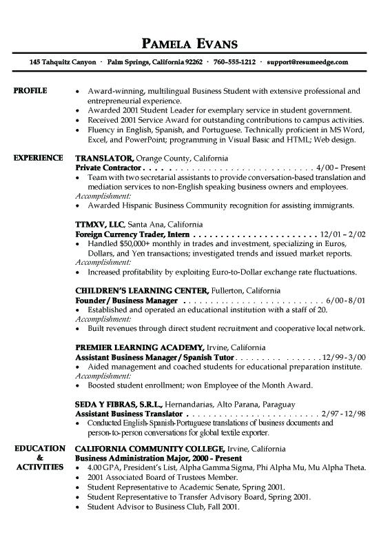 great resumes samples example great resume objectives for resume