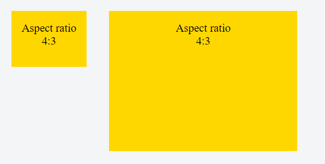 maintain the aspect ratio