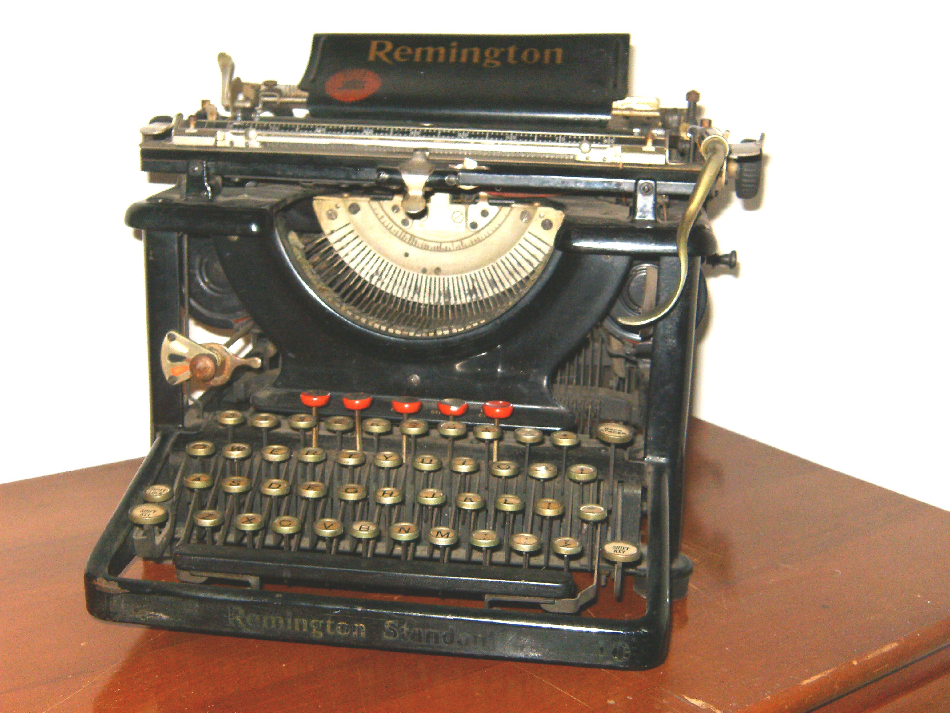 antique typewriters the schleicher