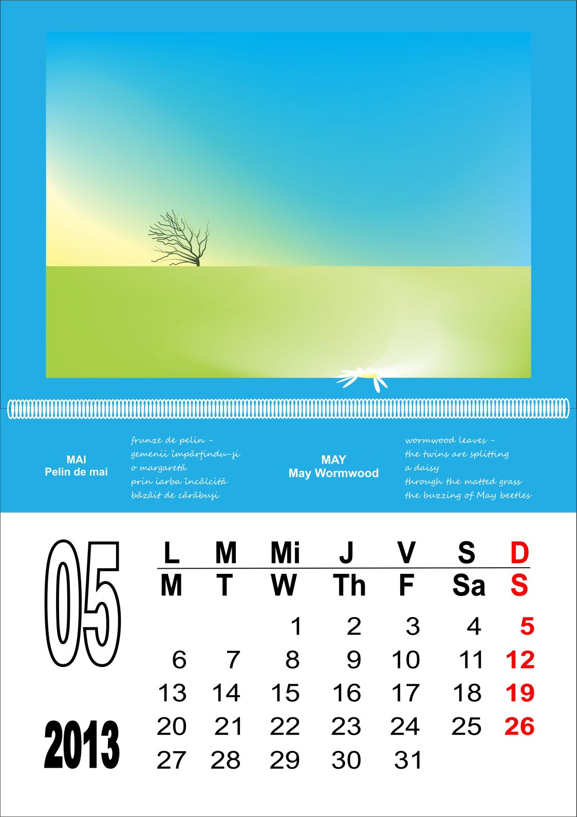 calendar renga 2013