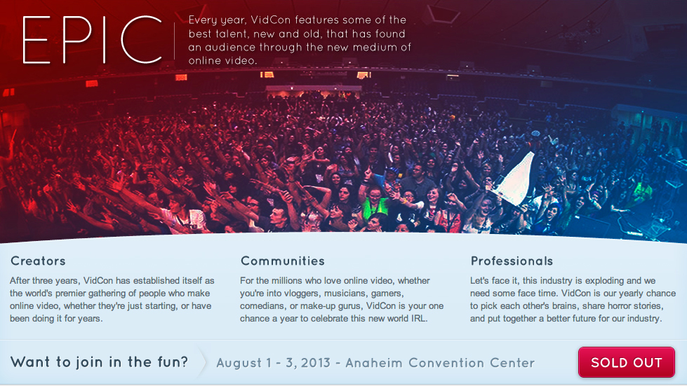 why vidcon could eclipse