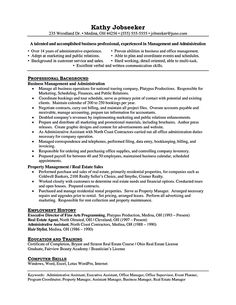property manager resume sample limited properties pinte