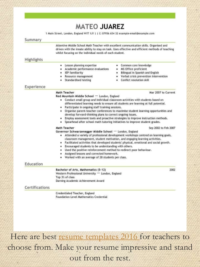 the best resume templates selo l ink co