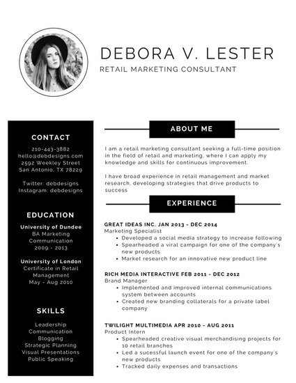 best free resume templates her campus