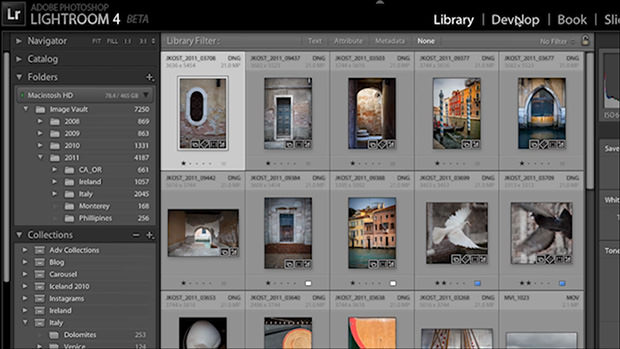 adobe lightroom 4 enters
