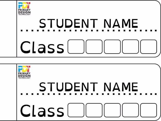 student folder name label template by mrfied teaching resources tes