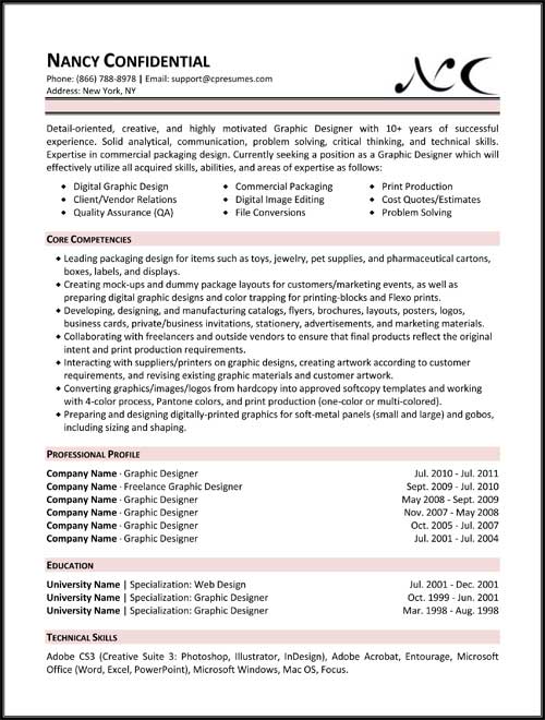 resume samples types of resume formats examples templates