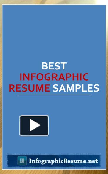 ppt best infographic resume samples 1 powerpoint presentation