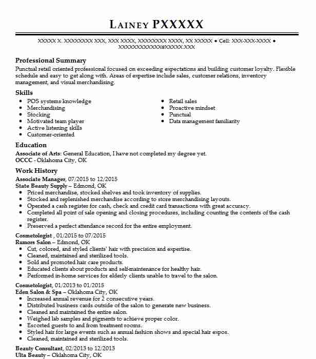 19 customer service resume examples beauty and spa resumes