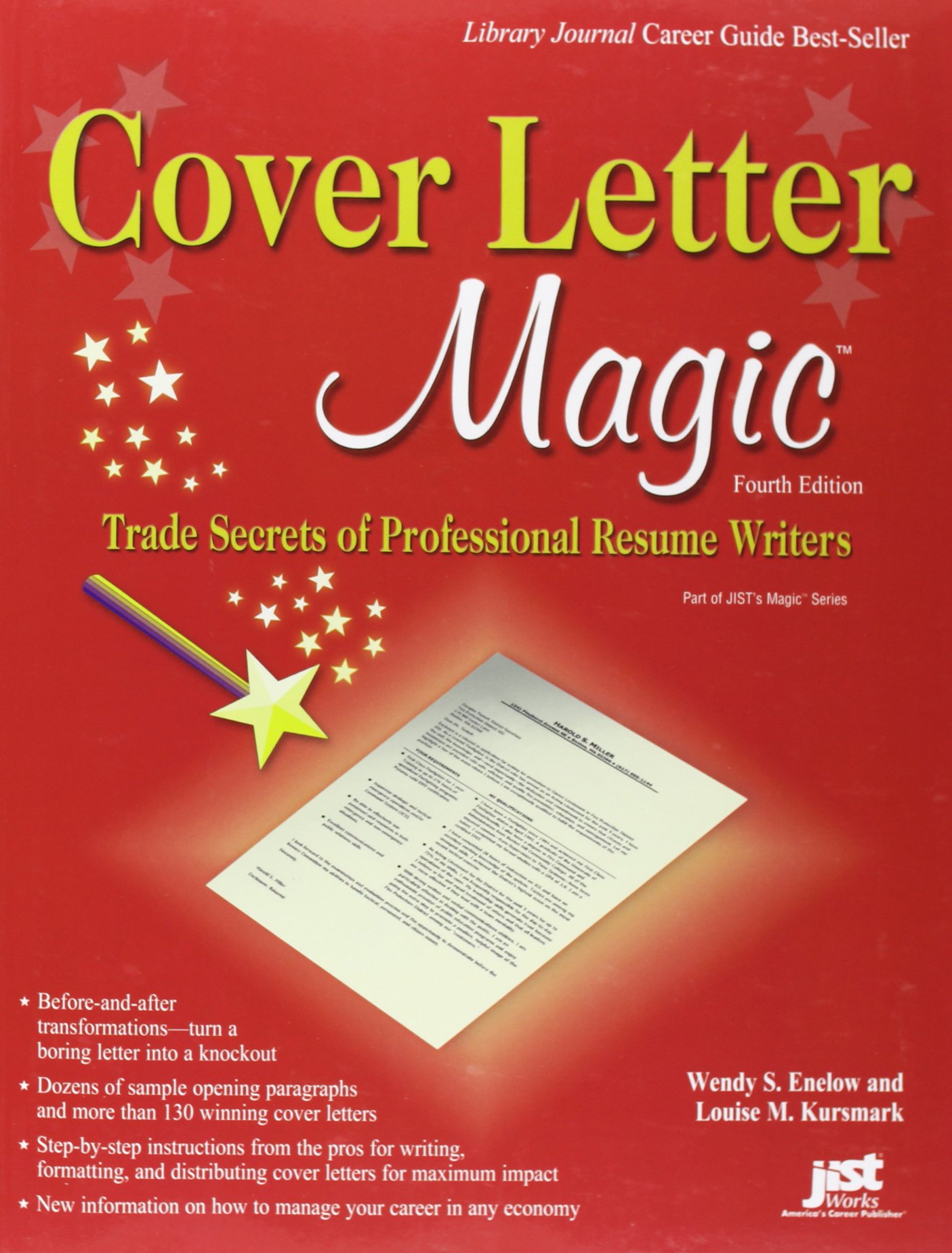 cover letter magic 4th ed trade secrets of professional resume