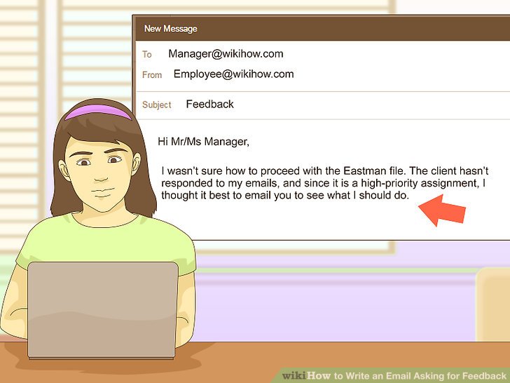 4 ways to write an email asking for feedback wikihow