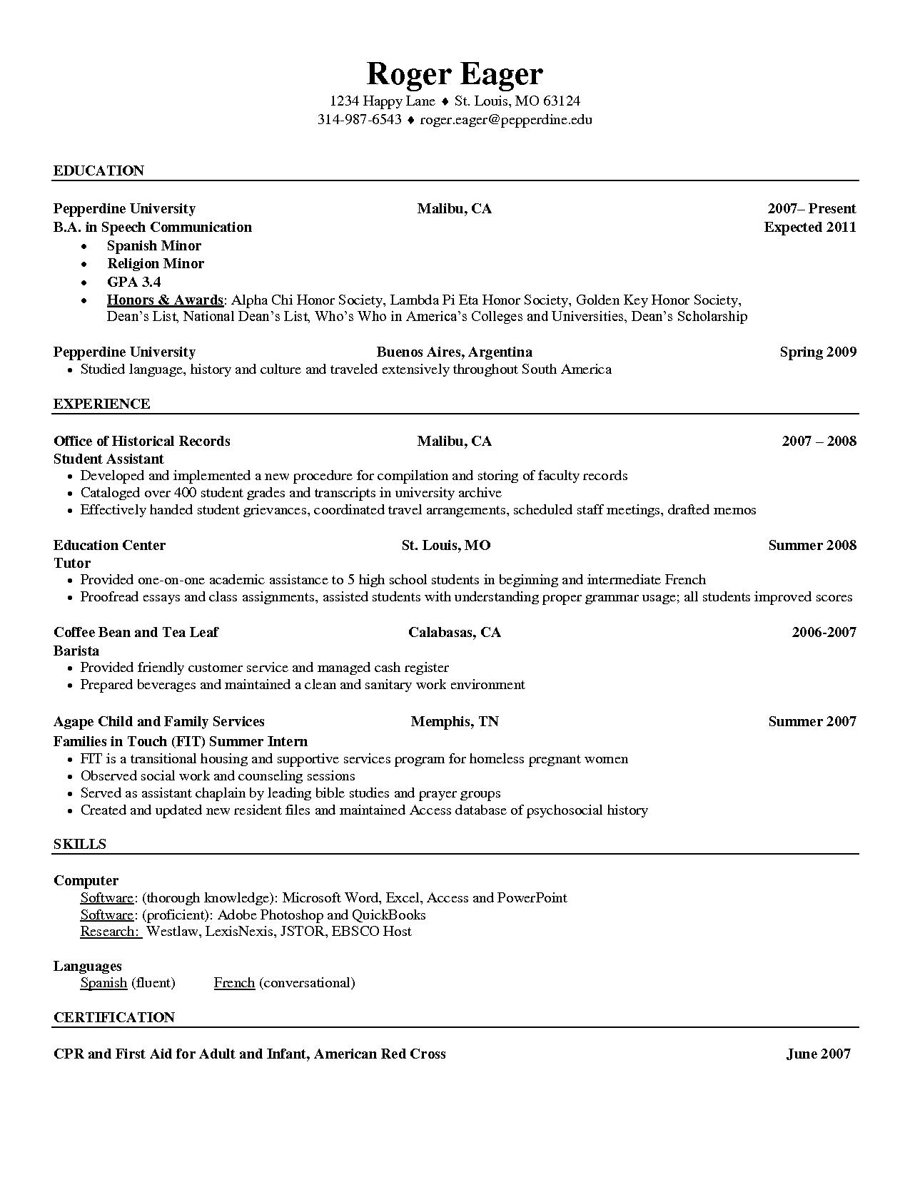 barista resume examples fast lunchrock co