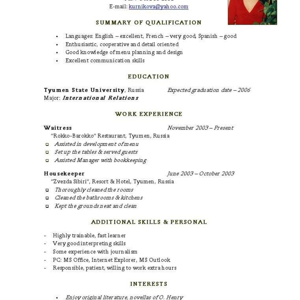best resume format pdf for freshers sample job resume format best
