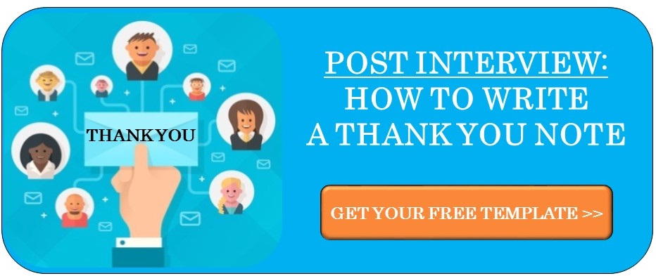 thank you note email templates after interview treeline inc