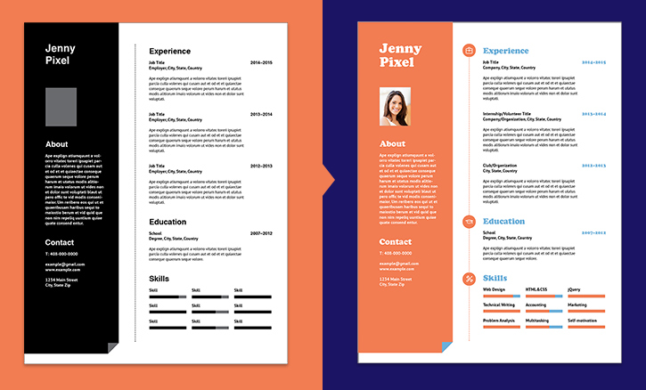 create a professional resume adobe indesign cc tutorials
