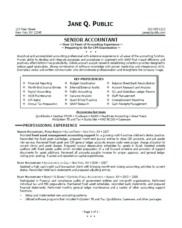 best resume format for accountant top best free resume templates