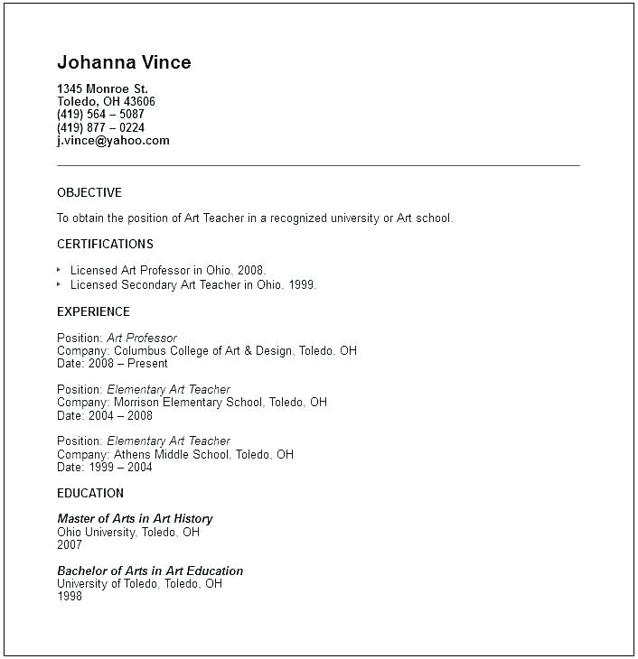 resume tutorial the best resume ideas