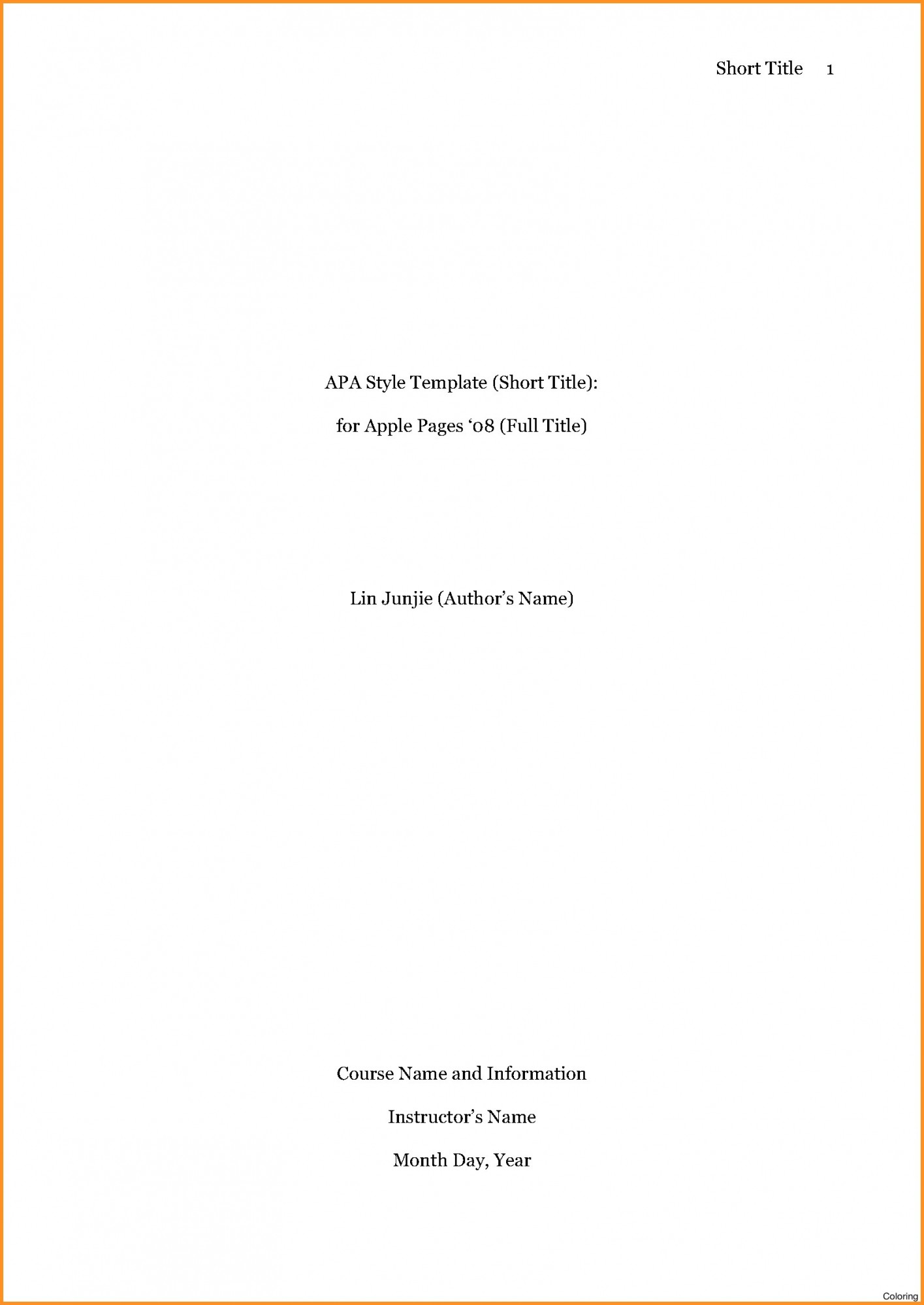 church letter heading format new letter format style copy apa cover