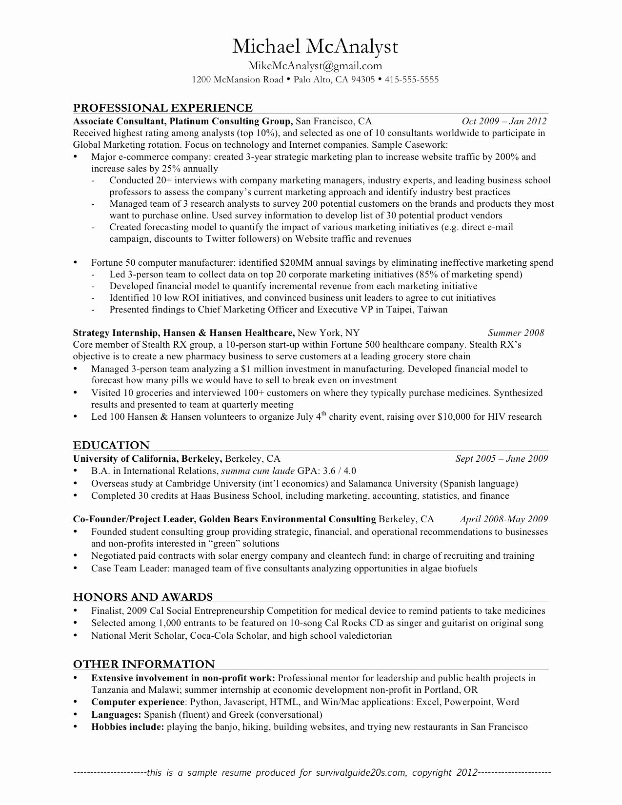 examples of great resumes best resume and cv inspiration