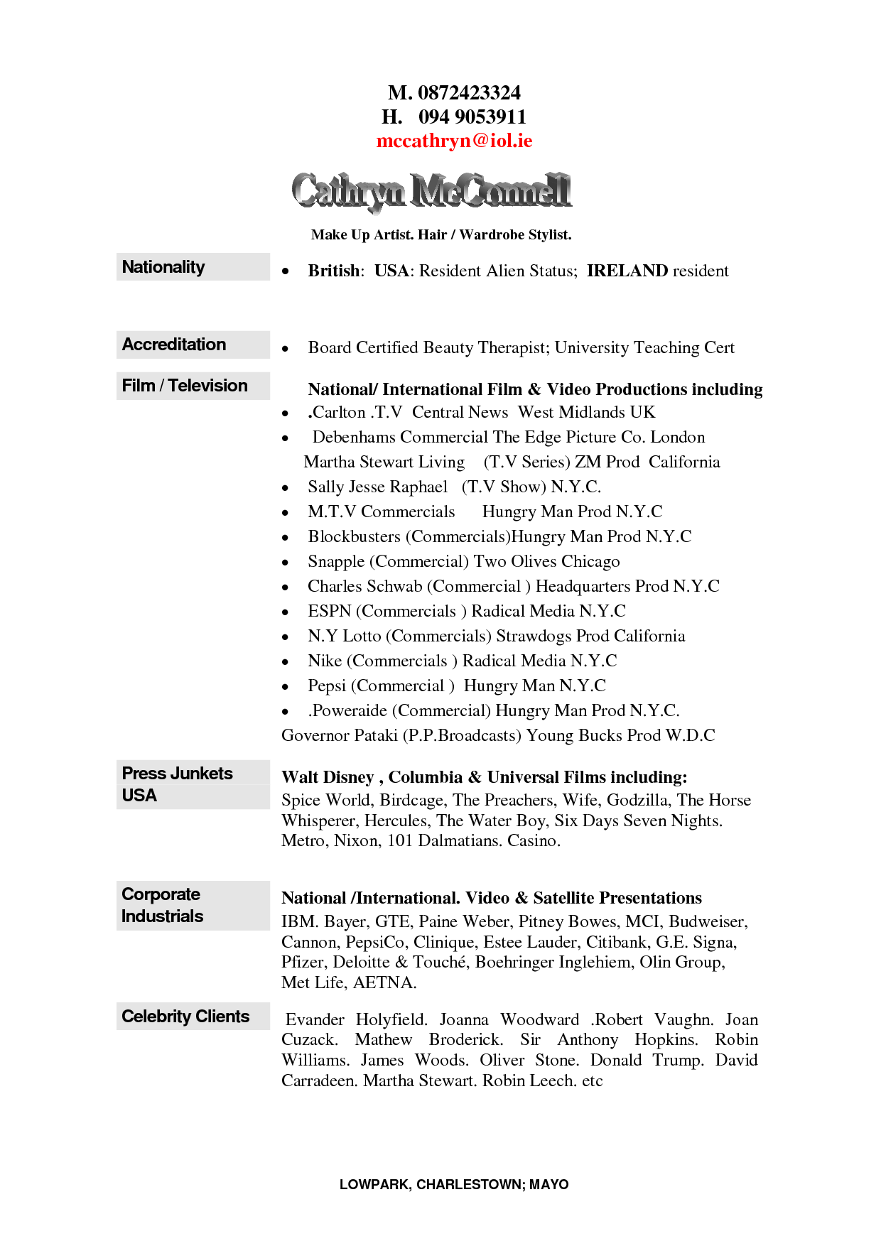 resume examples for beauty therapist sidemcicek com