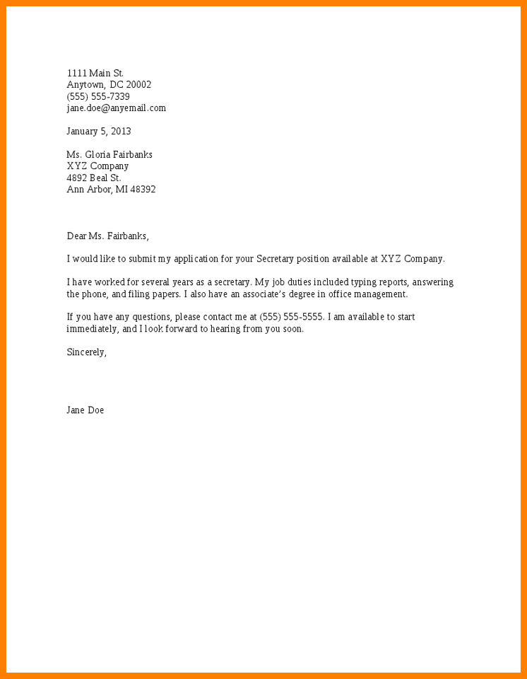 simple cover letter for a resume fast lunchrock co