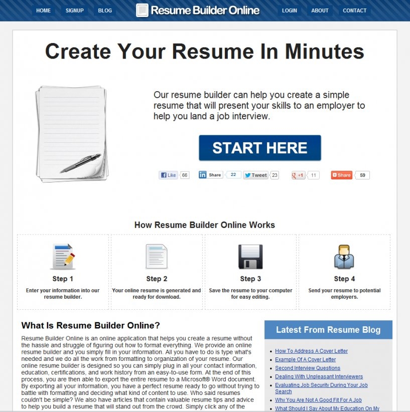 online resume builder free resume writing tools free best best for