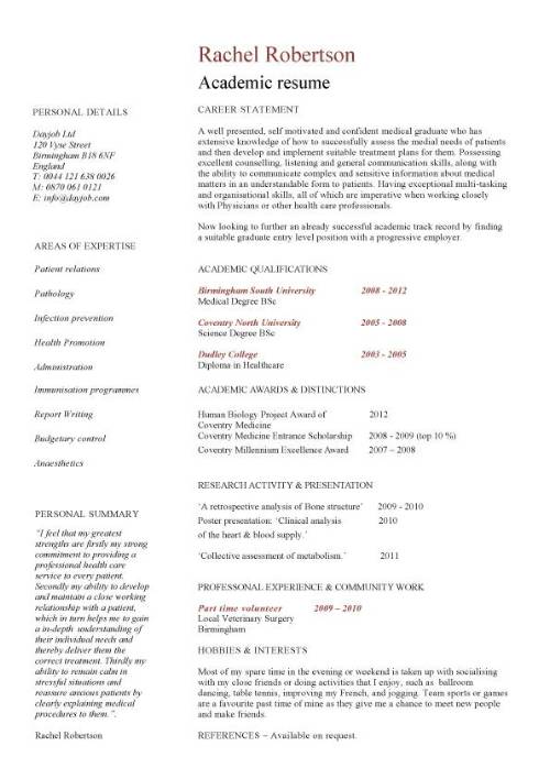 academic resume samples april onthemarch co