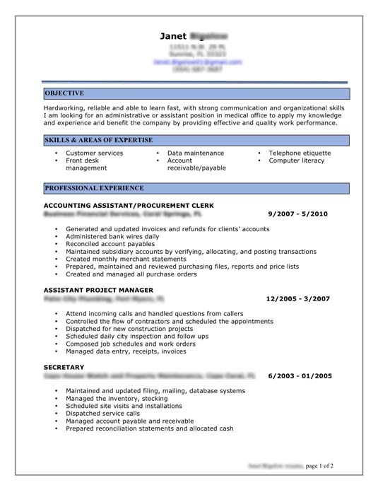 professional resume template best professional resume formats new
