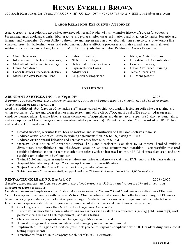 resume template for lawyers resume sample 7 attorney resume labor