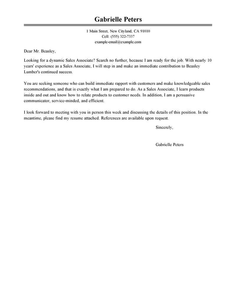 sales job cover letter tips best sales cover letter examples