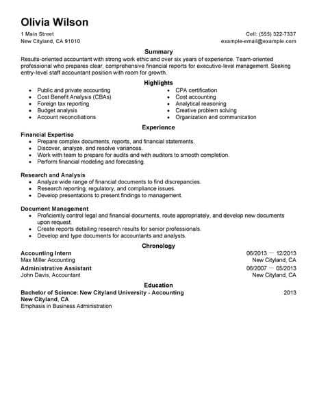 staff accountant resume examples fast lunchrock co