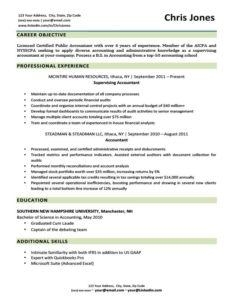 resume format for job interview free download