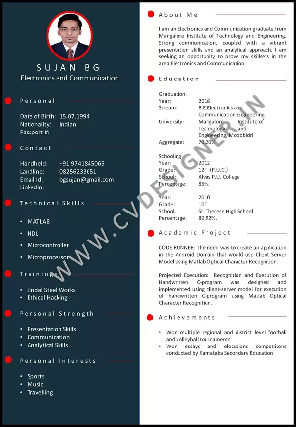 what is the latest sas resume format for fresher quora