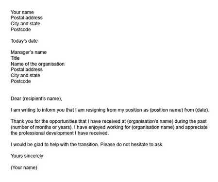 resignation letter india quora what is the proper way to write a