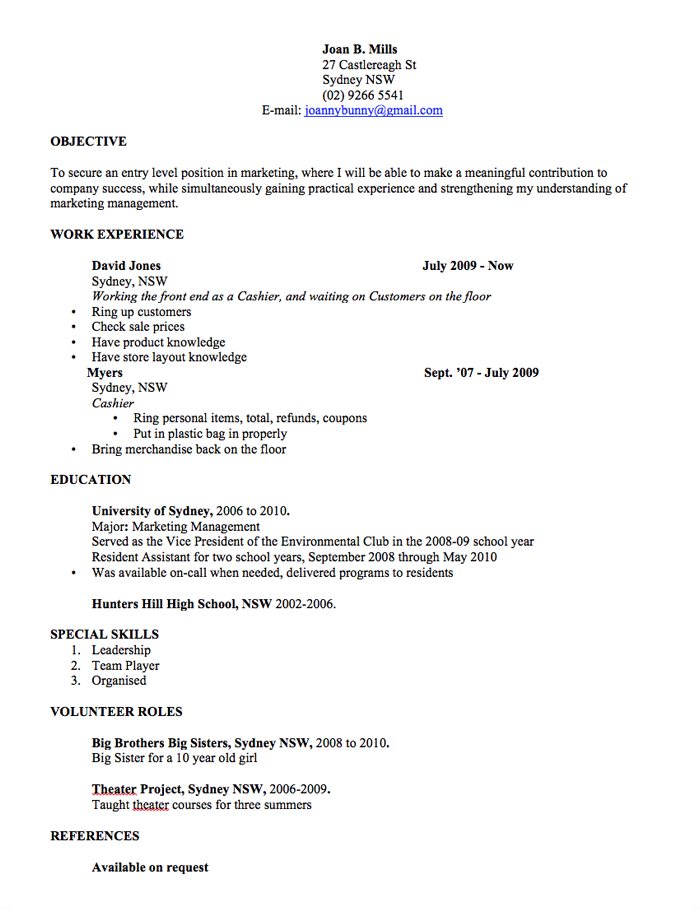 cv template free professional resume templates word open colleges