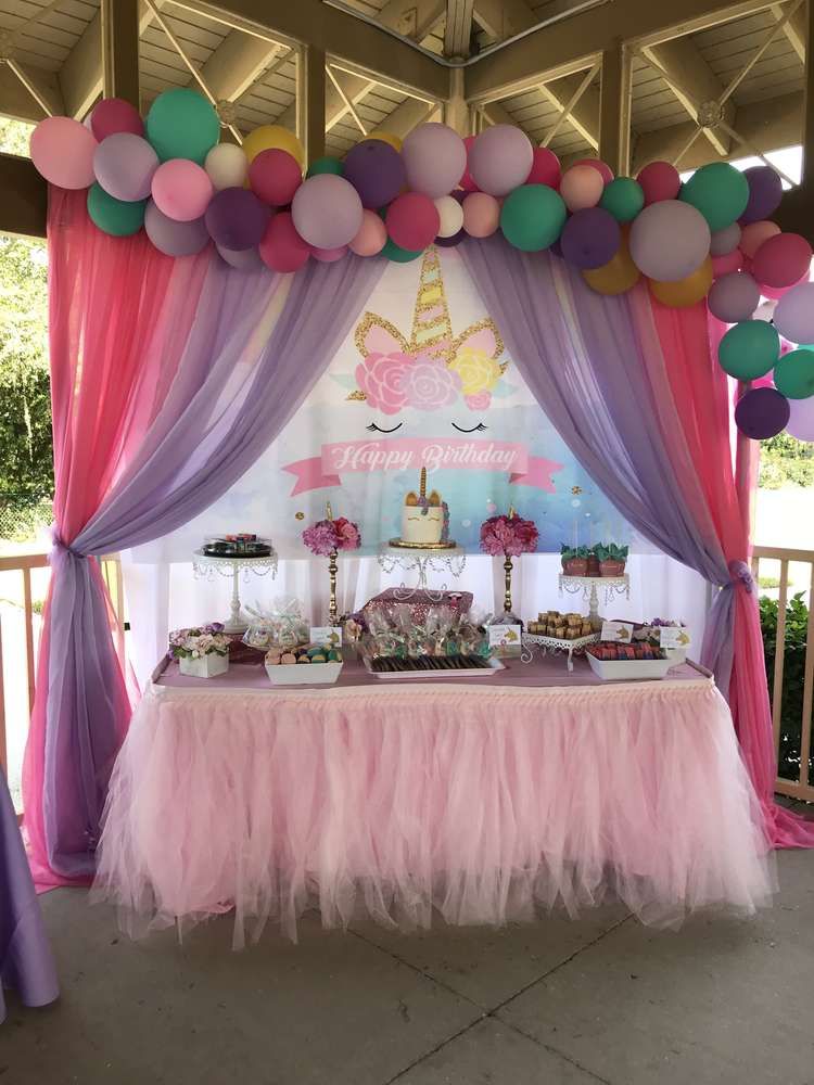 unicorns birthday party ideas