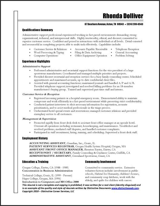 great administrative assistant resumes administrative assistant