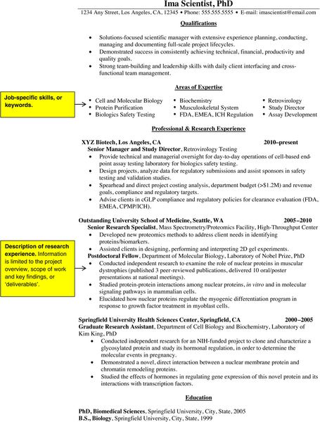 how to convert your academic science cv into a resume molecular