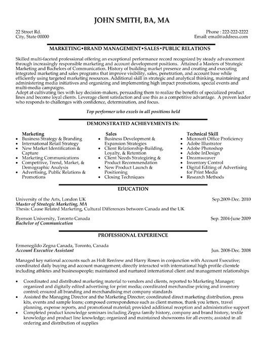 a resume template for an account executive assistant you can