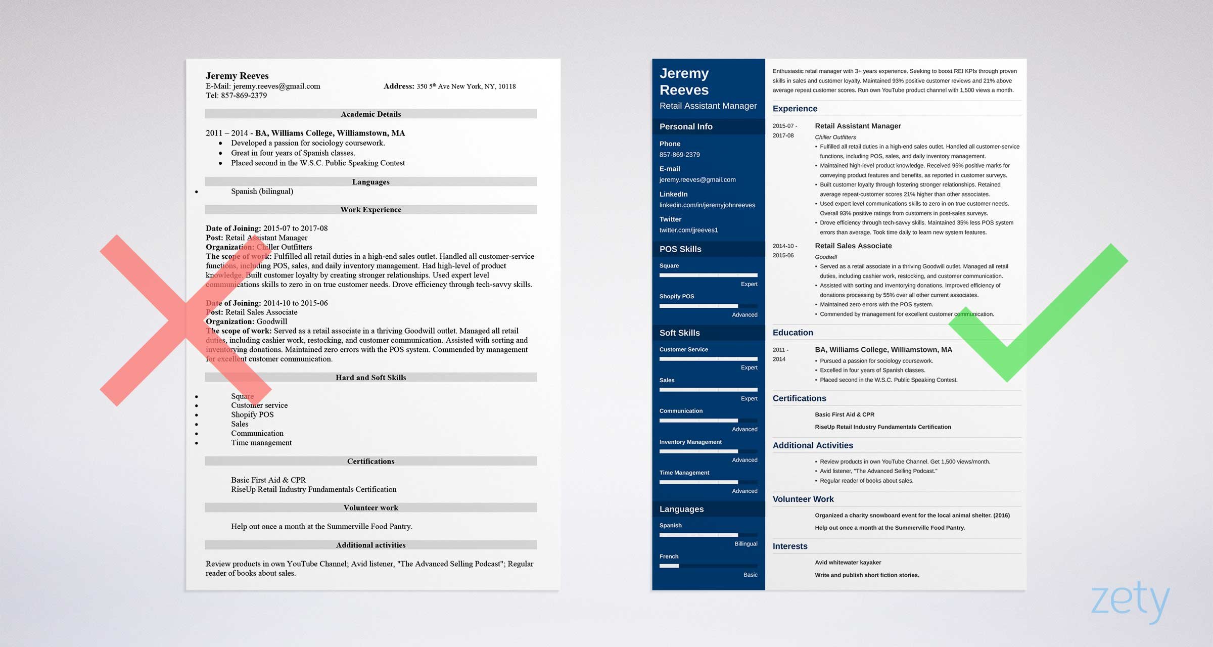 assistant manager resume sample complete guide 20 examples
