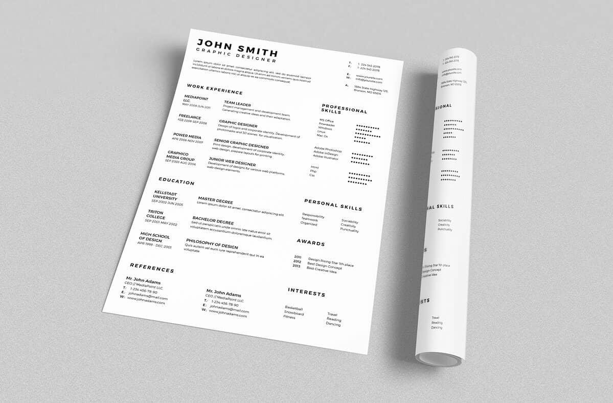 basic resume templates 15 examples to download use now