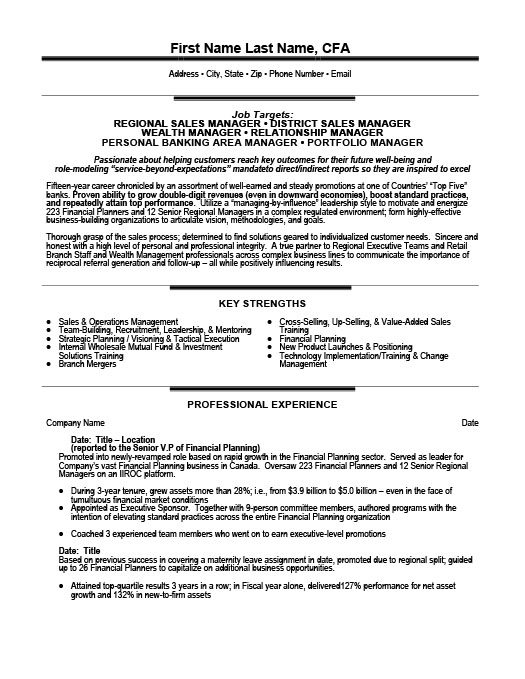 relationship or category manager resume template premium resume