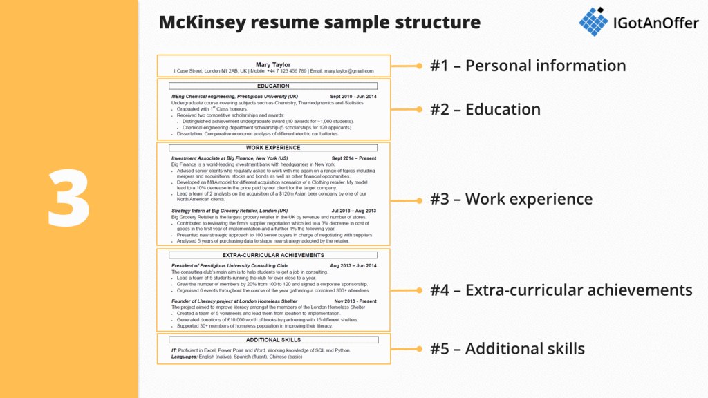 consulting resume writing tips and template 2018 igotanoffer