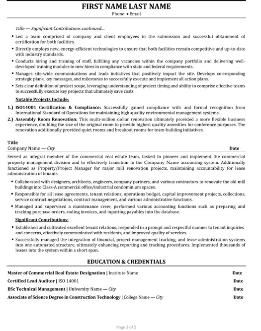 senior account manager resume sample template