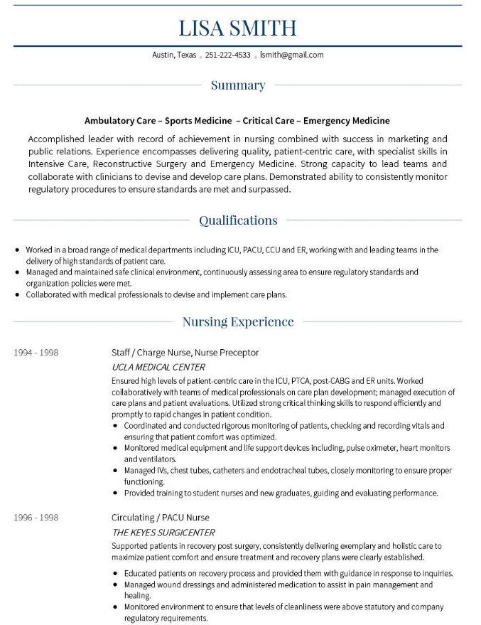 15 best cv examples guaranteed to get you hired