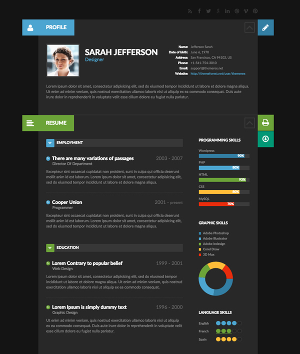 9 creative resume design tips with template examples