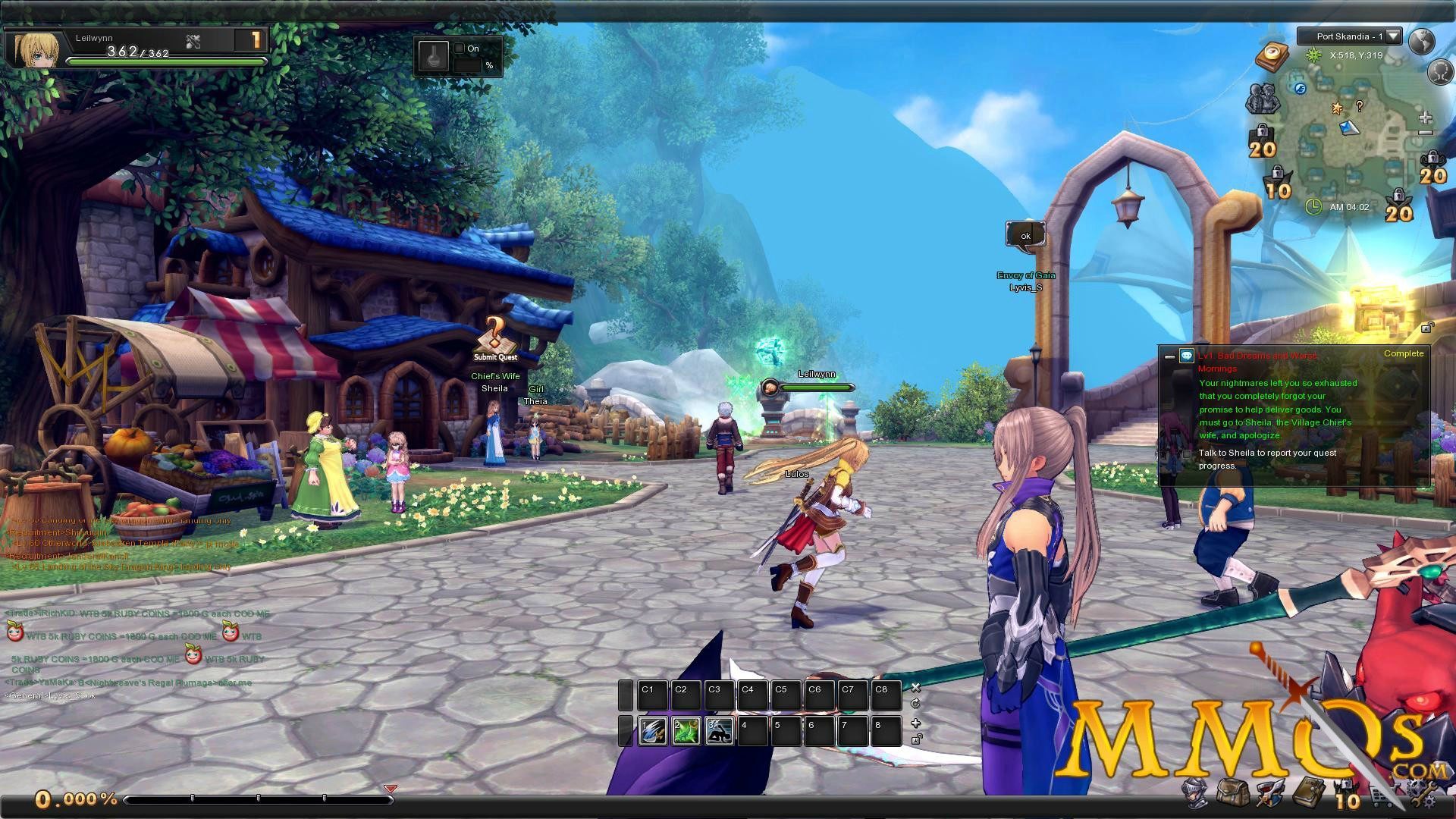 anime mmorpgs