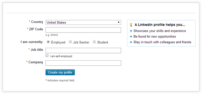 how to create a linkedin profile that will get you hired