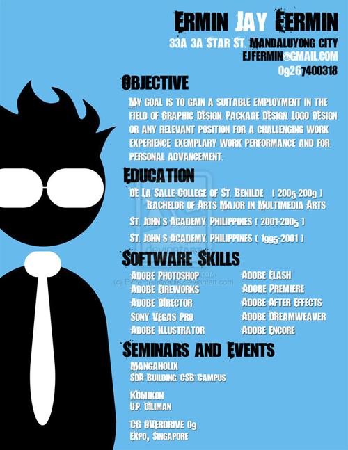 the 40 most creative resume designs ever